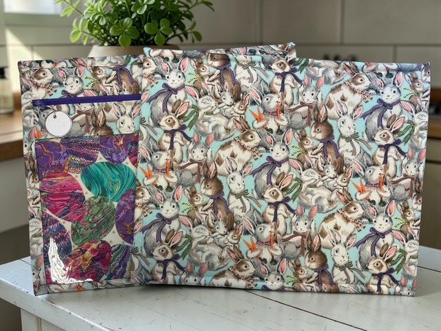 Cross Stitch Project Bag - Easter Bunny - Standard Bag