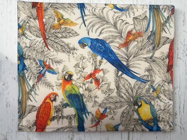 Cross Stitch Project Bag - Macaw Bird - Standard Bag