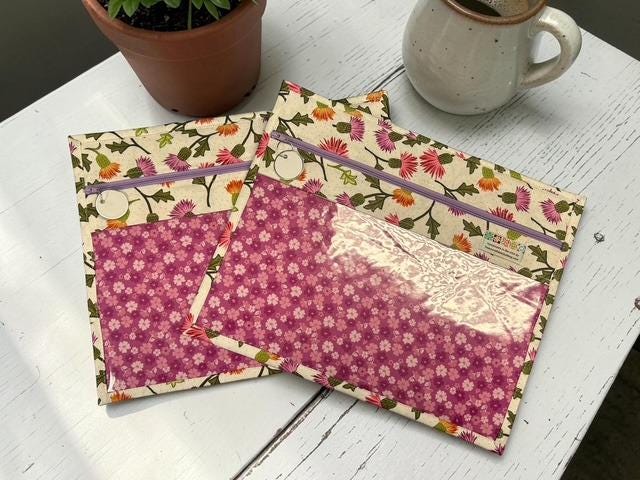 Cross Stitch Project Bag - Corn Flower - Standard size