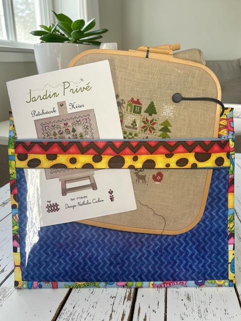 Cross Stitch Project Bag - Cute Bugs - Standard Bag