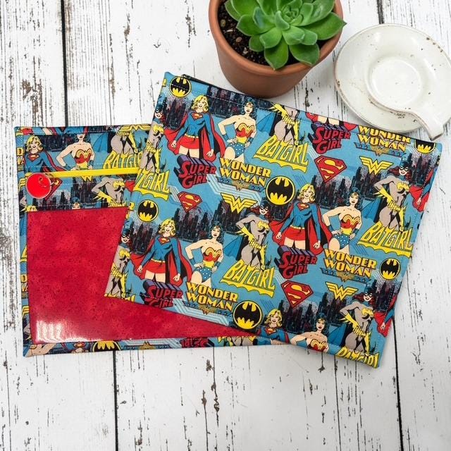 Cross Stitch Project Bag - Wonder Woman - Standard Bag