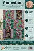 Moonstone Quilt Pattern – Easy Scrappy Patchwork by Villa Rosa Designs