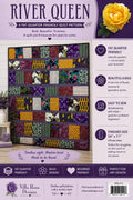 River Queen Quilt Pattern – Modern Strip Design by Villa Rosa Designs