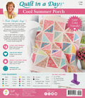 Summer Porch Quilt Pattern – Eleanor Burns, Layer Cake Friendly