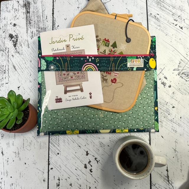 Cross Stitch Project Bag - Fantasy Frog - Standard size
