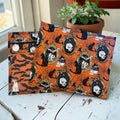 Cross Stitch Project Bag - Halloween Skulls - Standard Bag