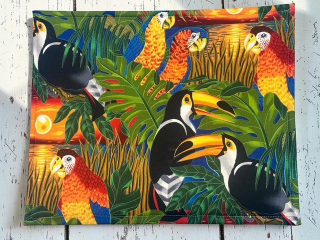 Cross Stitch Project Bag - Toucan Tropical Bird - Standard Bag