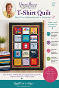 Eleanor Burns Tshirt Quilt Pattern – Layer Cake Friendly, Rotary Accuquilt Cutting