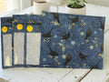 Cross Stitch Project Bag - Black Bird - Standard Bag