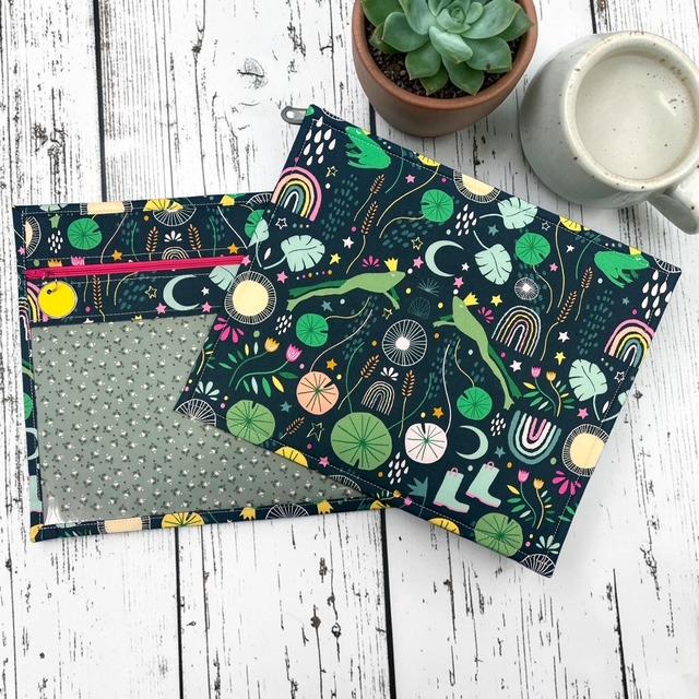 Cross Stitch Project Bag - Fantasy Frog - Standard size