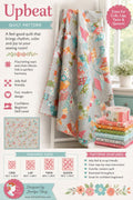 Upbeat Quilt Pattern – Jelly Roll Friendly, Modern Star Blocks (Printed Paper)