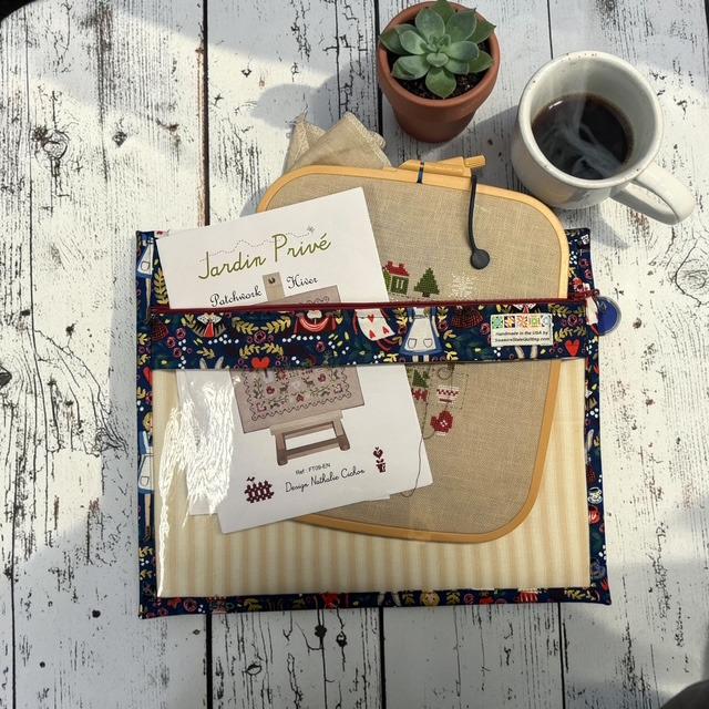 Cross Stitch Project Bag - Alice - Standard size