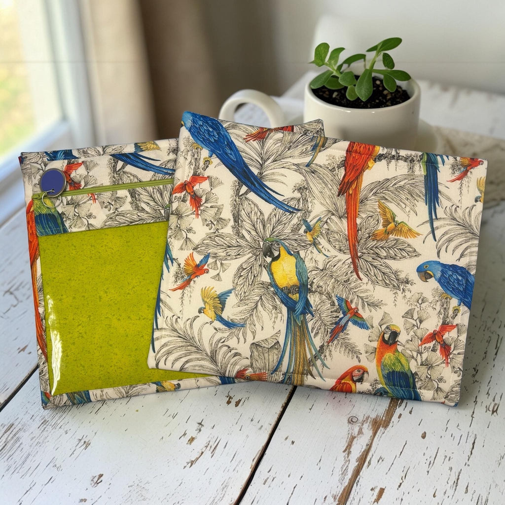 Cross Stitch Project Bag - Parrot Macaw - Standard Bag