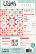Thimble Blossoms - Camille Roskelly - Adore Quilt pattern #273 chart - 84" square star