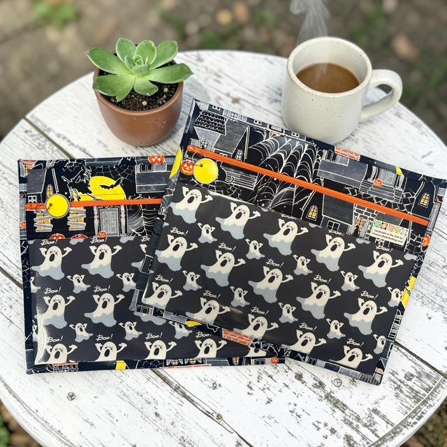 Cross Stitch Project Bag- Halloween Witch - Standard Bag