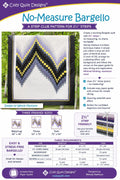 Cozy Quilt Designs - No Measure Bargello Quilt Pattern - jelly roll friendly in 3 sizes - Beginner