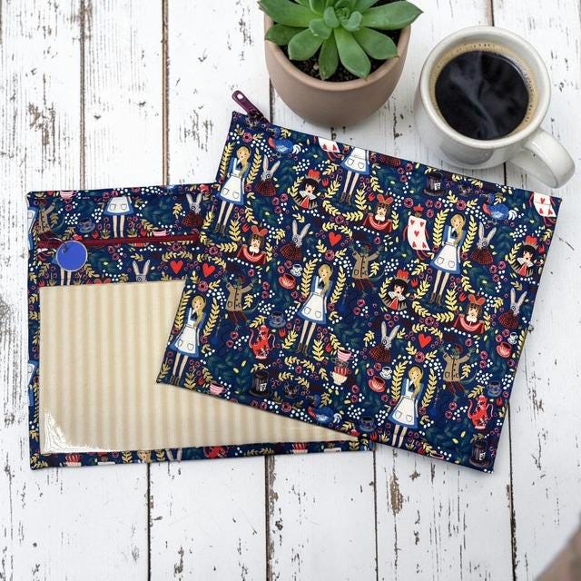Cross Stitch Project Bag - Alice - Standard size