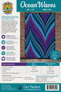 Carl Hentsch - Ocean Waves ( Bargello ) Quilt Pattern