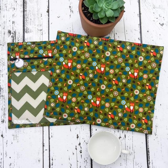 Cross Stitch Project Bag - Woodland Forest Fox - Standard Bag