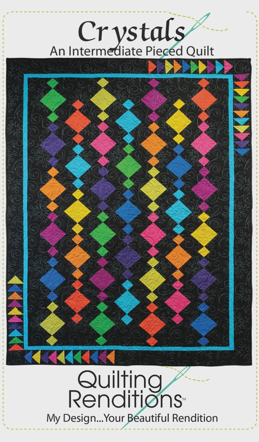 Crystals - Quilt Pattern - Quilting Renditions