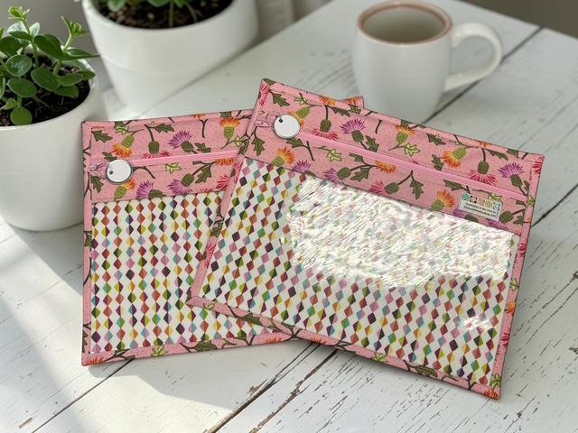 Cross Stitch Project Bag - Corn Flower - Standard size