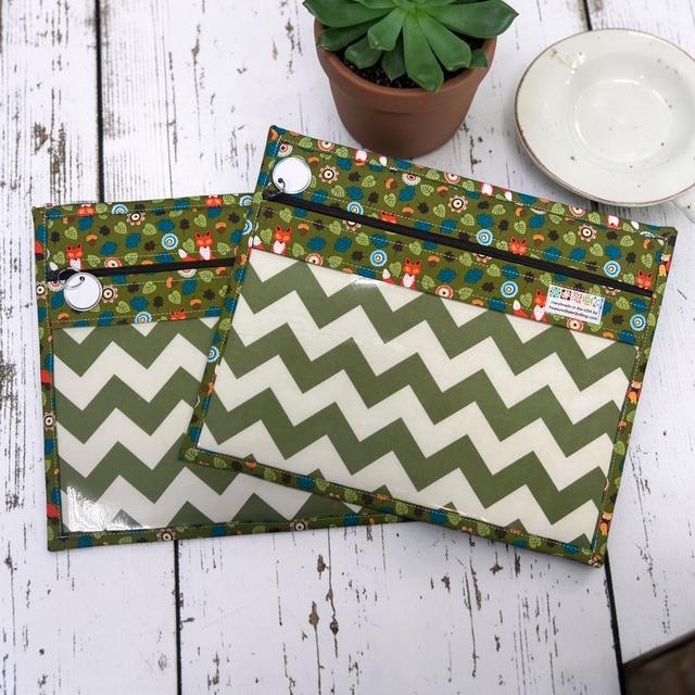 Cross Stitch Project Bag - Woodland Forest Fox - Standard Bag