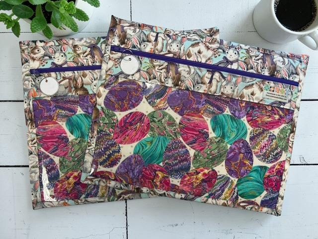 Cross Stitch Project Bag - Easter Bunny - Standard Bag