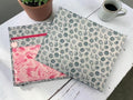 Cross Stitch Project Bag - Ocean Shells - Standard size