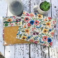 Cross Stitch Project Bag - Vintage Floral - Standard Bag
