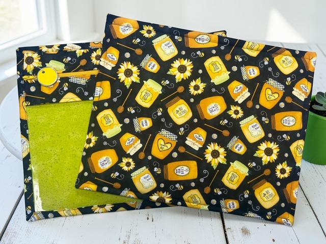 Cross Stitch Project Bag - Bee Honey - Standard Bag