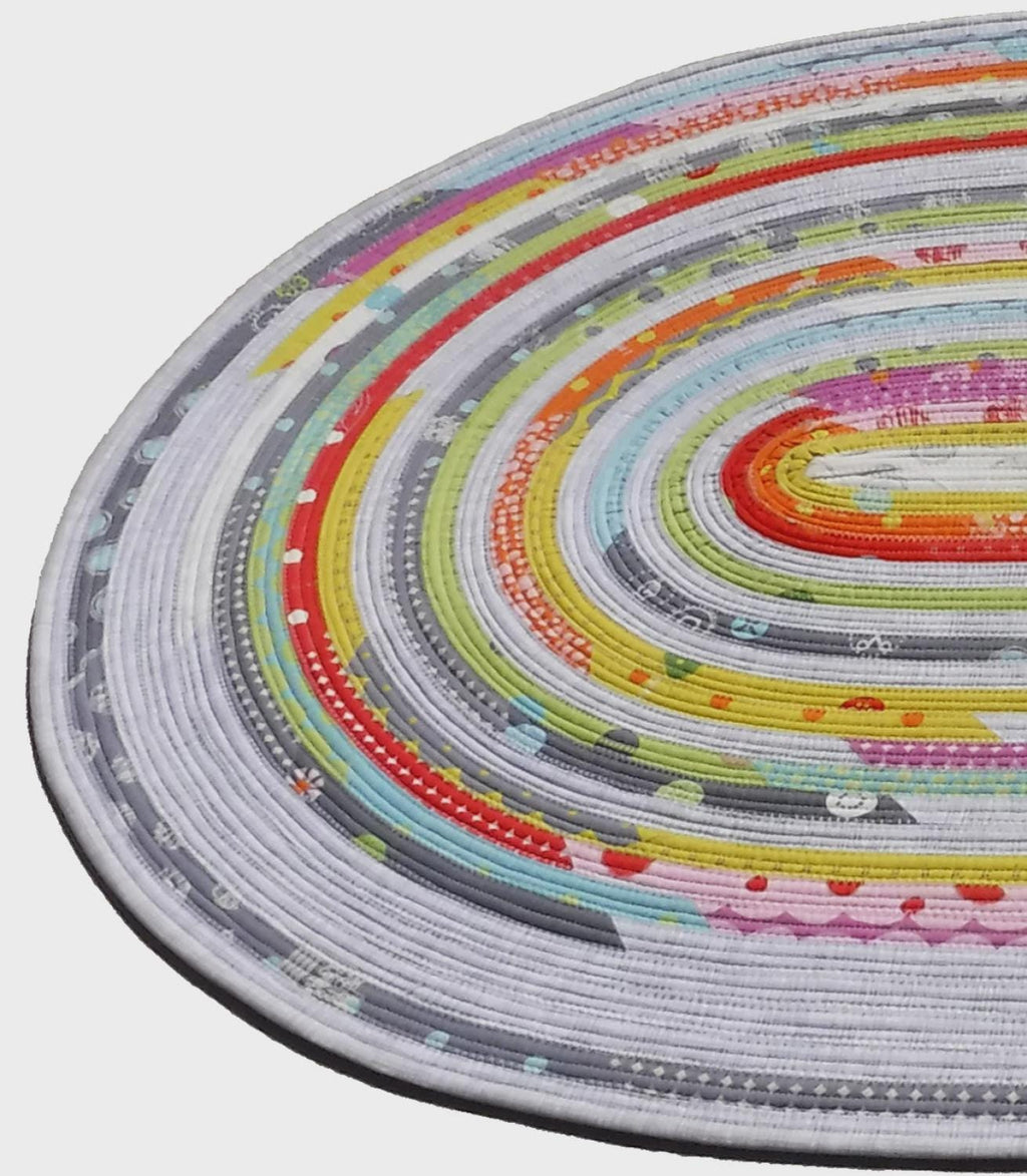 RJ designs - Jelly Roll Rug Pattern Chart - Sewing