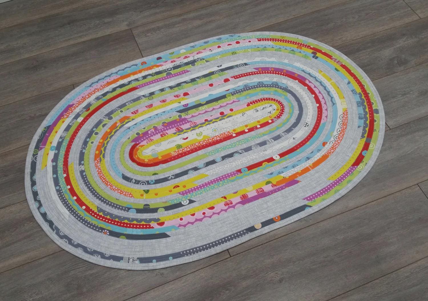 RJ designs - Jelly Roll Rug Pattern Chart - Sewing
