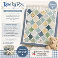 Row by Row Baby Boy Quilt Pattern - American Jane - Easy - Beginner - Jelly roll friendly
